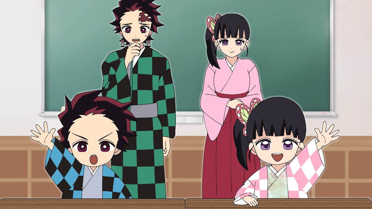 【鬼滅の刃】もしも炭治郎パパとカナヲママが子どもたちの授業参観に参加したらどうなるのか