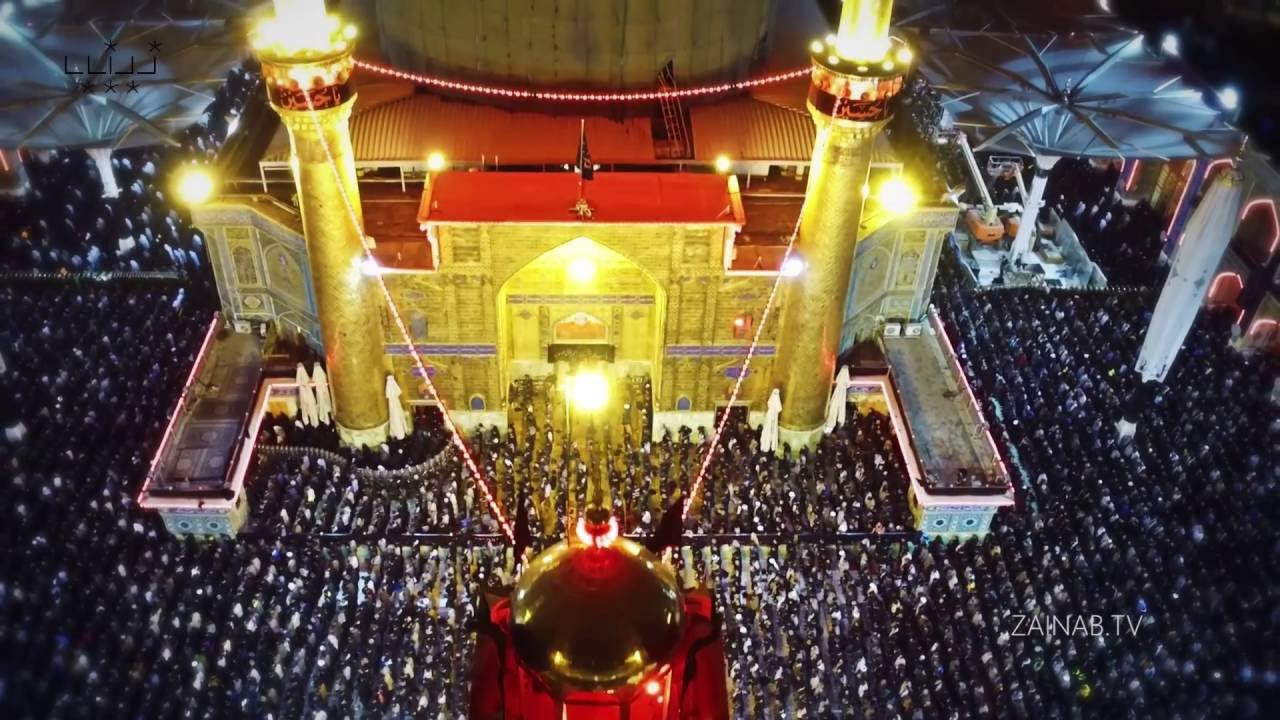 Journey of Love   Najaf  Aerial View of Shrine of Imam Ali as