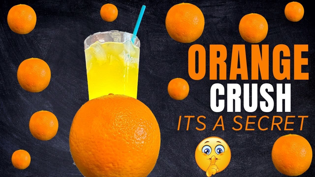 How To Make An Orange Crush Cocktail (Its A Secret!) 