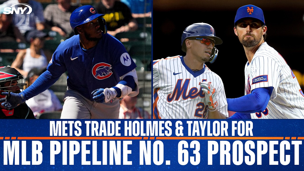 Mets trade Holmes, Taylor for Pipeline's No. 63 prospect Jefferson Rojas