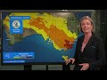 Severe Weather Update 7 January 2025: Extreme heat and fire danger for the south