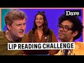 James acaster baffled by lara ricotes lip reading challenge  question team  dave