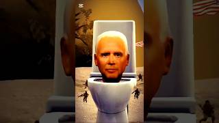 Biden Toilet 🚽🪠 Attack On Normal People 🫂👵🙋 #america #skibiditoilet  #shorts #youtube #reach #viral