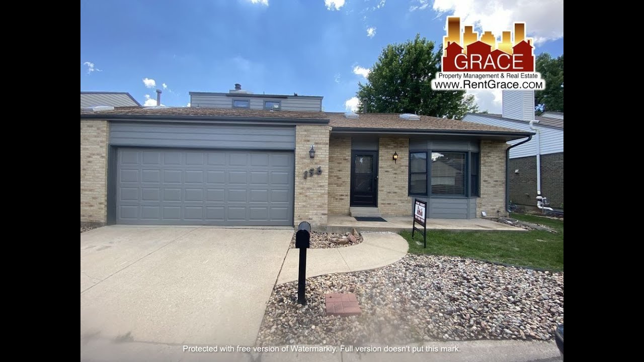 Broomfield Townhomes for Rent 4BR/3BA 156 Willow Pl. by Grace