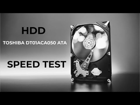 HDD Speed Test | TOSHIBA DT01ACA050 ATA | hdd