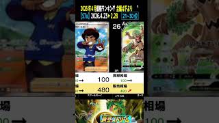 ①/3 (S7a)全編は上より【発売4年10ヶ月後 価格相場TOP30】蒼空ストリーム【2026.4.23←2.28】ポケカ ポケモンカード 新弾 相場