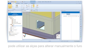 Vídeo Tutorial de EdiLus - Inserir furos - ACCA software