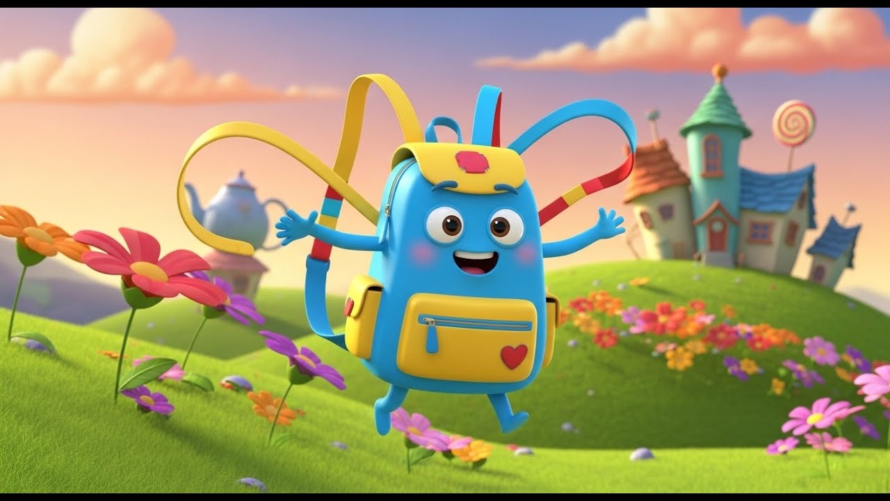My Backpack Learned to Dance | Nursery Rhyme Song for Kidsb - YouTube
