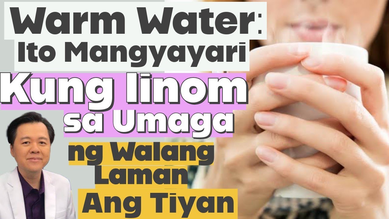 Warm Water: Ito Mangyayari Kung Iinom sa Umaga ng Walang Laman ang Tiyan