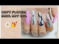 Simple soft flower nail art gel/Filipino version /ava love&#39;s for nail