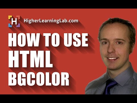 HTML BGCOLOR - How To Use It And Why You Shouldn't