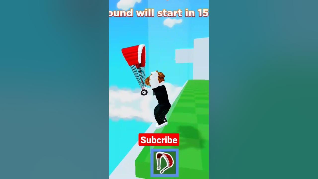 fly using a parachuteRoblox animasi YouTube