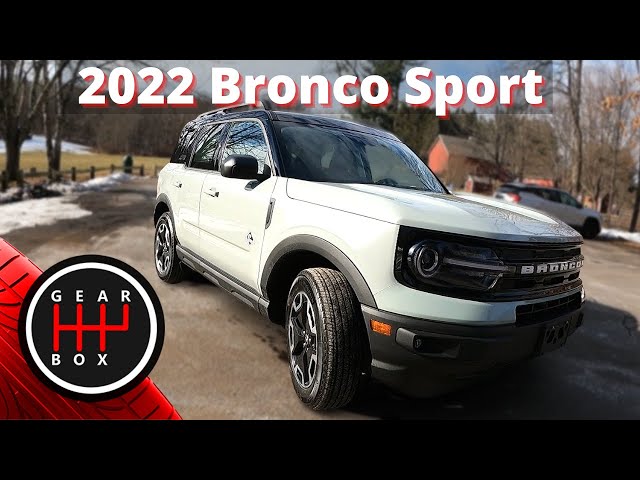 The 2022 Ford Bronco Sport Outer Banks Is A Fashionable Crossover That  Could Use A Little More Fine-Tuning - The Autopian