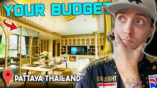 A true look into the LUXURY condo life in PATTAYA THAILAND (Cost & What to expect)