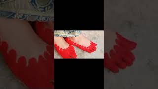 Indian Girl Alta Feet