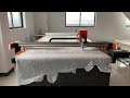 automatic multi layer fabric cutting machine