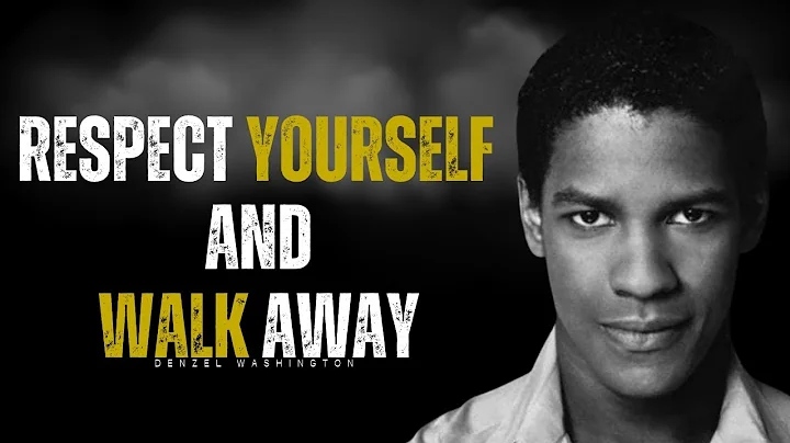 WALK AWAY WHEN NOT APPRECIATED ~ Denzel Washington Best Motivational Video