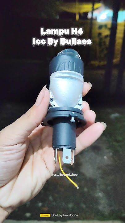 LAMPU H4 ICC BY BULLAES ⚡ #lampumotor #lampuh4 #h4icc #bullaes #biled #biledmatrix