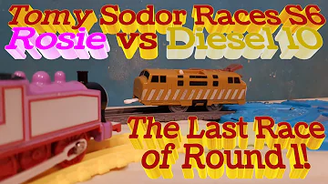 Tomy Sodor Races: Rosie vs Diesel 10 S6 Round 1, Race 32!