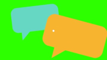 MESSAGE ICON Animated - Green screen Full hd download - No copyright