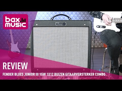 Fender Blues Junior III 15W 1x12 Combo Gitaarversterker Review | Bax Music