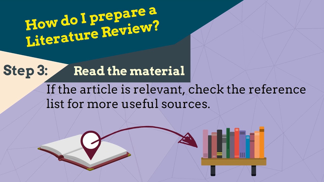 how to write a literature review youtube