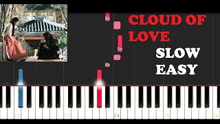 Hwarang - Cloud of Love (SLOW EASY PIANO TUTORIAL)