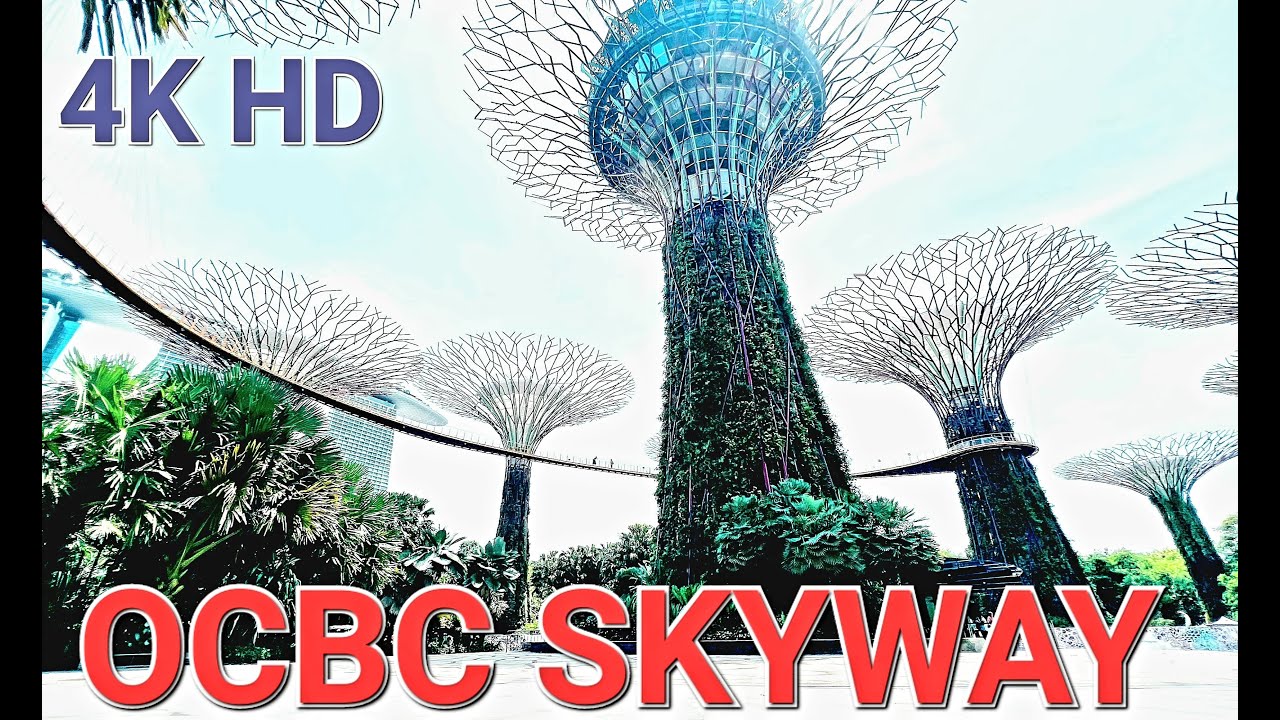 OCBC SKYWAY SINGAPORE || GARDENS BY THE BAY || 4KHD || 2022