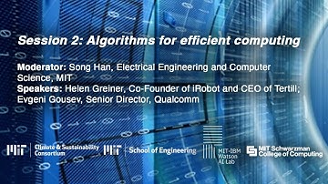 Session 2: Algorithms for efficient computing.
