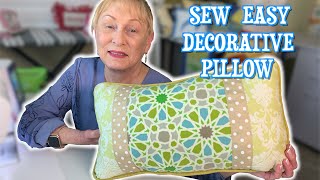 Sew Easy Decorative Pillow | The Sewing Room Channel