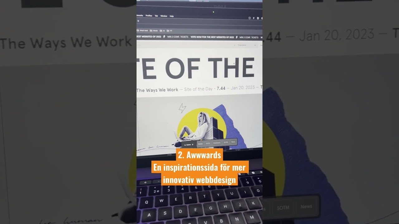 3 hemsidor för  UI/UX designers *2023*