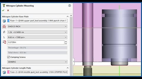 Change Die Springs to Nitrogen