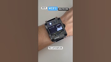 Building a DIY WIFI Hacking Wristwatch that can block any Wifi Signal #engineering #hacker #electro