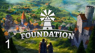Foundation 🌲Строим свою деревню! 🌳#1
