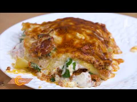 #გურმანია ლაზანია სახლში მომზადებული რიკოტას ყველით