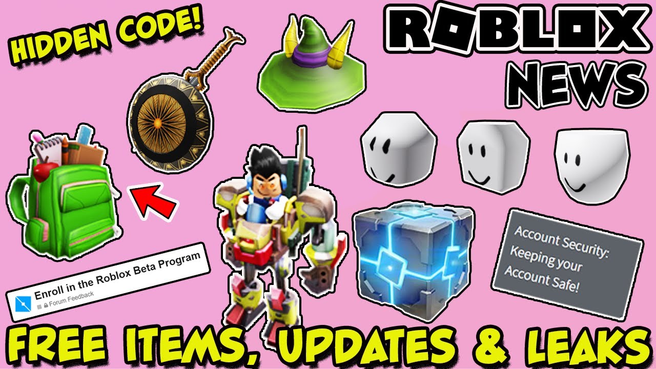 Roblox News New Free Promo Code Item Event Updates Live Concert Account Safety Hidden Code Youtube - amazon prime roblox code redeem