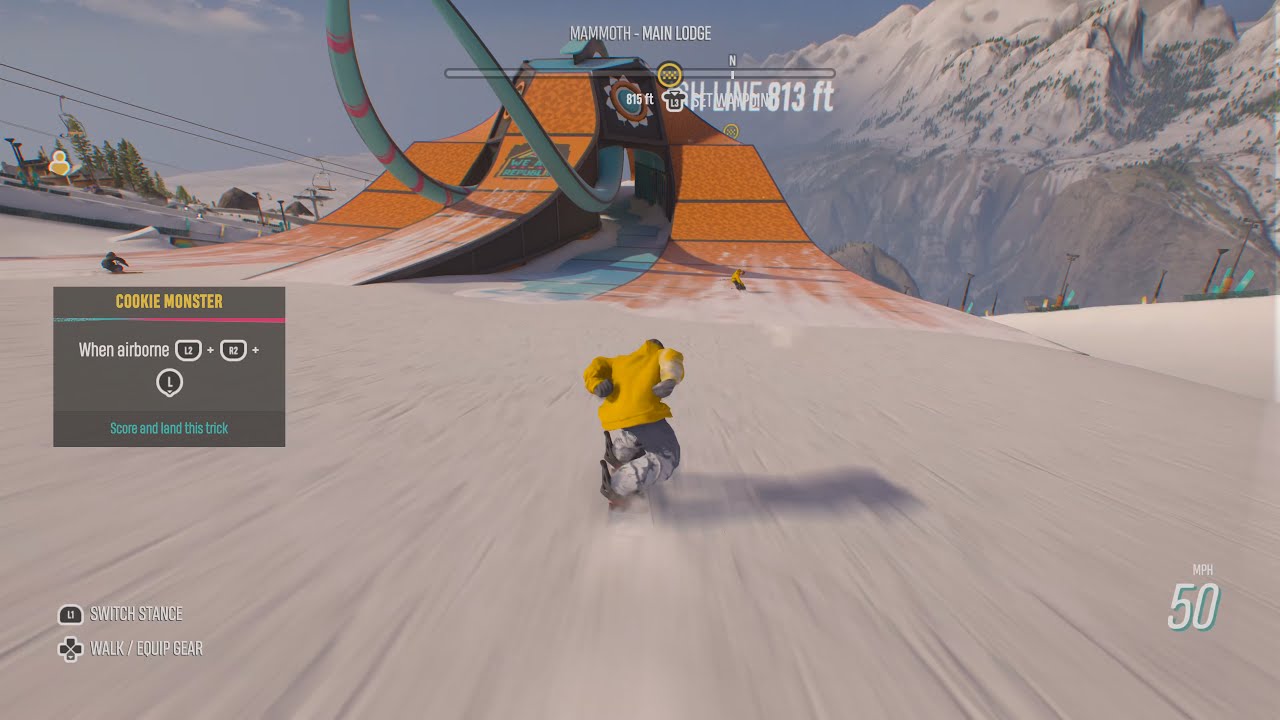 RIDERS REPUBLIC Tricks Academy Lesson 6 (OffTracks Snowboard Tricks