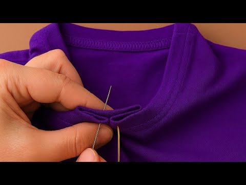 Fix A Loose Neckline In Minutes – 7 Brilliant Sewing Hacks Every Girl Should Know!