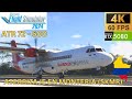 FS2024 aterrizaje en Monteria (SKMR) Colombia ATR 72-600 Avianca express