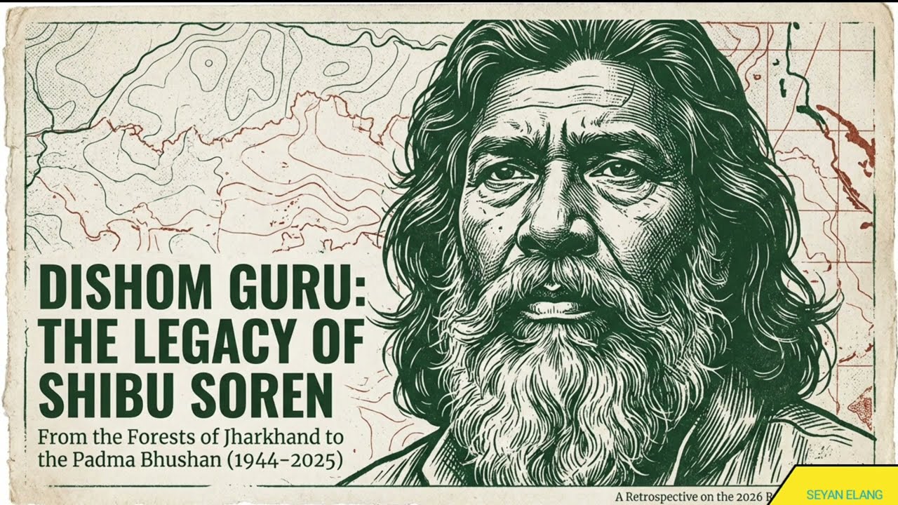 Padma Bhushan Dishom Guru Shibu Soren | A Legend Who Changed Jharkhand’s History
