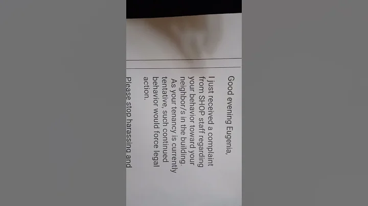 Renita Marshall pibly legal action against me beca...