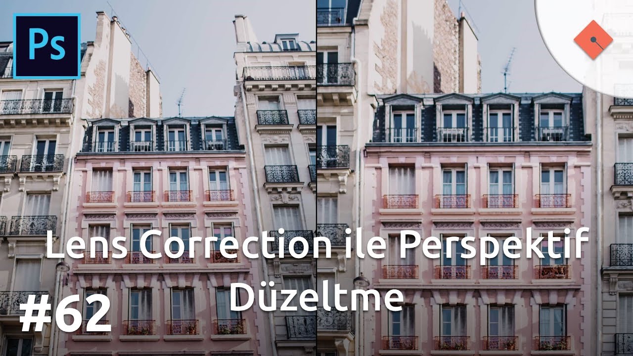 Photoshop Dersleri - Başlangıç #62 | Lens Correction ile Perspektif ...