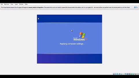 windows xp installation timelapse
