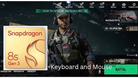 Delta Force Mobile Play With Keyboard and Mouse in Right Setup Full Gameplay