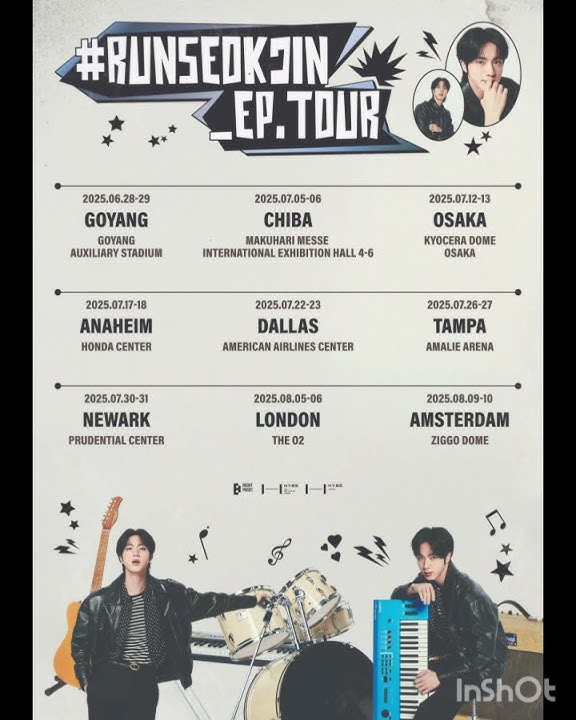 Our Jin has Solo world Tour (date palace)