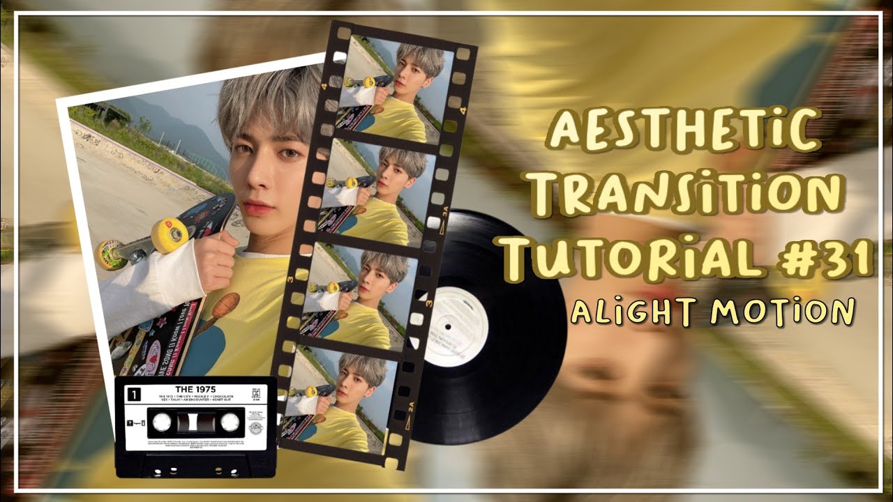 Aesthetic Transition Tutorial #31 on Alight Motion | yeobii - YouTube