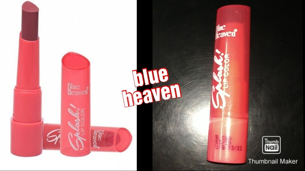 Blue Heaven Super Splash lipstick honest review [under 120 rs always in