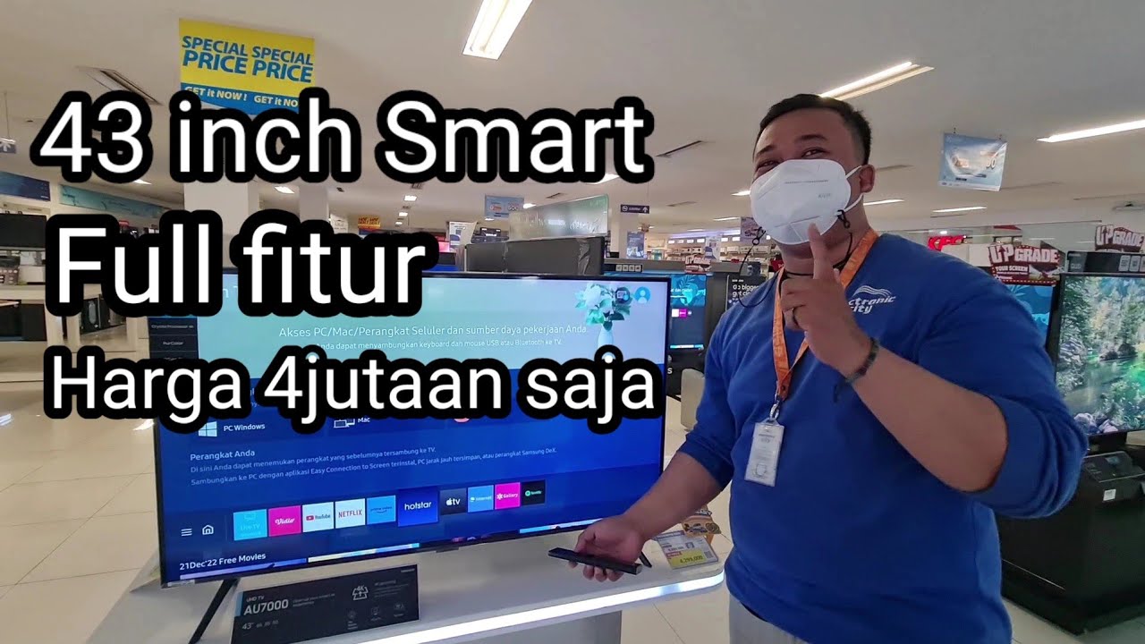 Smart Tv 43 Inch Terbaik Sejauh Ini Harga 4jutaan Youtube