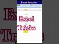 excel tutorial | excel tips | excel tricks | excel training | viral videos | viral shorts | ytshort