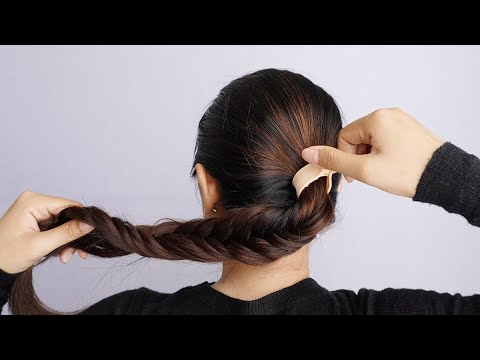 Super Cute Easy Self Hairstyle for Girls | Self Hairstyles fo Party/Office/College  | Hair Style Girl - YouTube